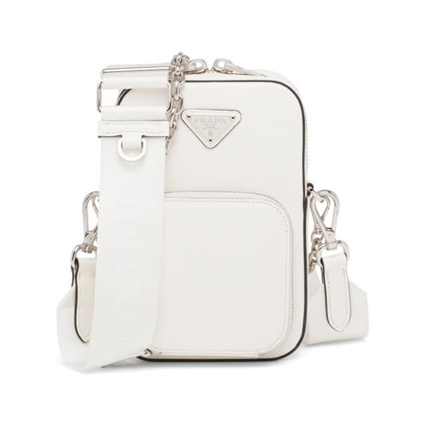 【プラダ】21SS新作 サフィアーノレザー ミニ ショルダーバッグ 偽物1BH183_NZV